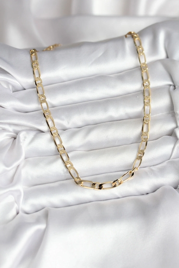 14K Gold Renk Kaplama Model CM Kadın Kolye