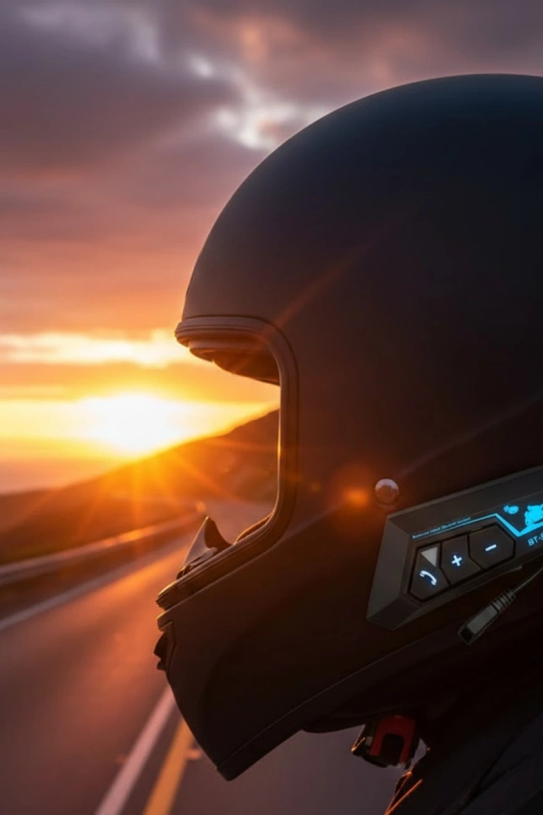 15 20 Saat Müzik Süreli Kask İçi Bluetooth Kulaklık