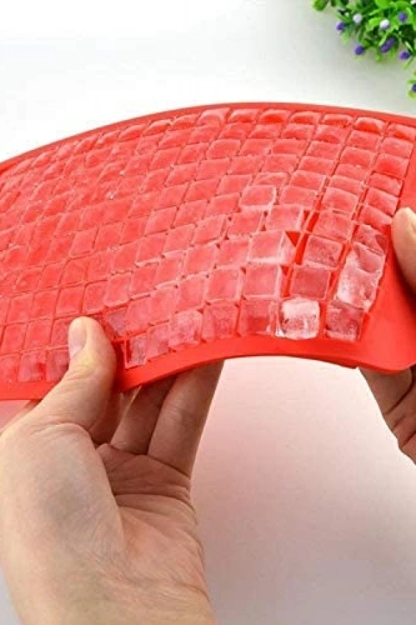 160 Bölmeli Mini Küp Silikon Buz Kalıbı Buzluk