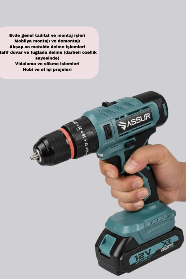 18 PARÇA MATKAP SETİ