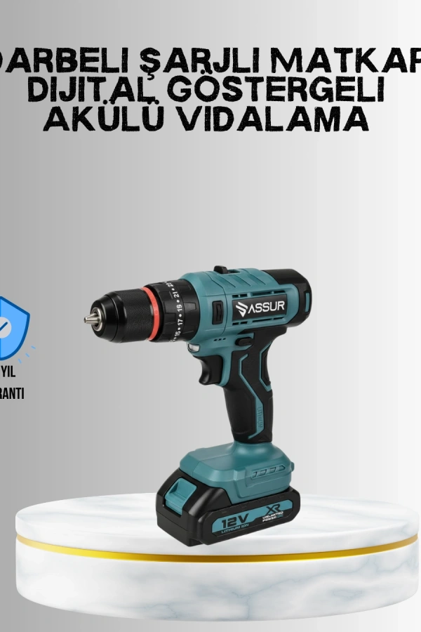 18 Parça Profesyonel Şarjlı Matkap Vidalama