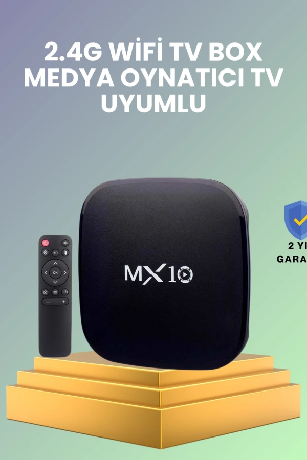 2 GB RAM 8 GB Hafıza 4K Video Destekli Android Medya Cihazı