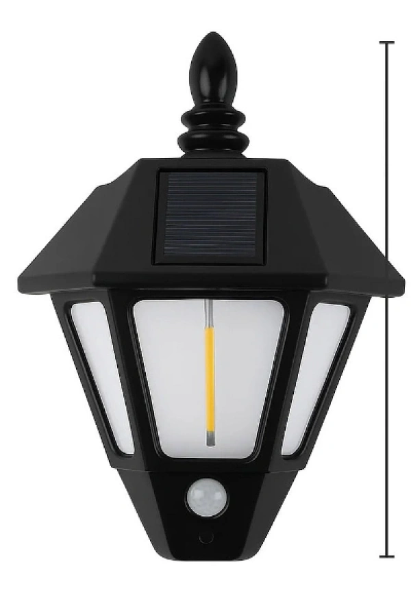Solar Cob Led Sensörlü Duvar Lambası