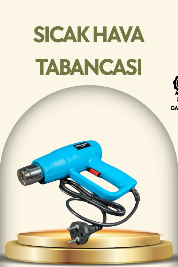 2000W Profesyonel 2 Kademeli Isı Tabancası Sıcak Hava Üfleme