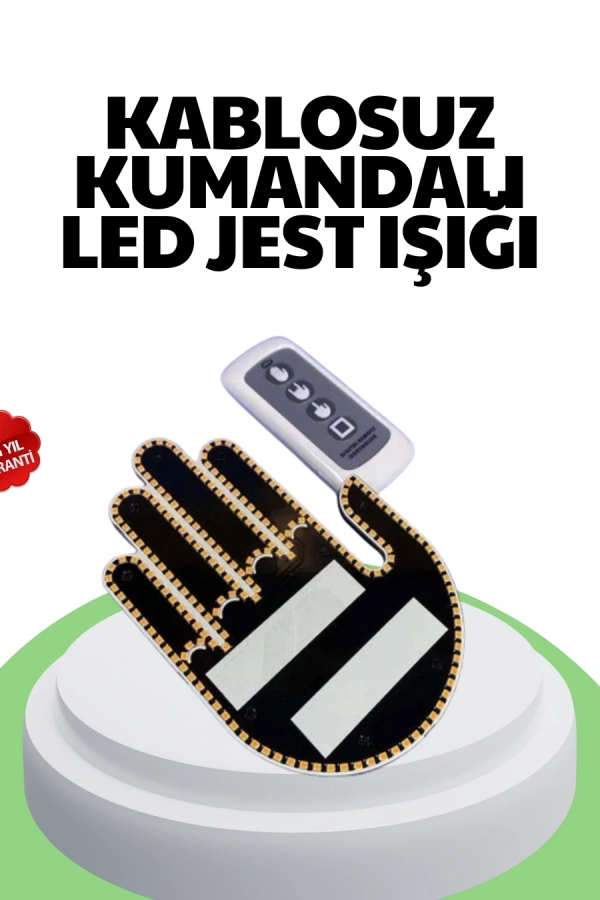 203 LED’li Yüksek Görünürlüklü Jest Işığı