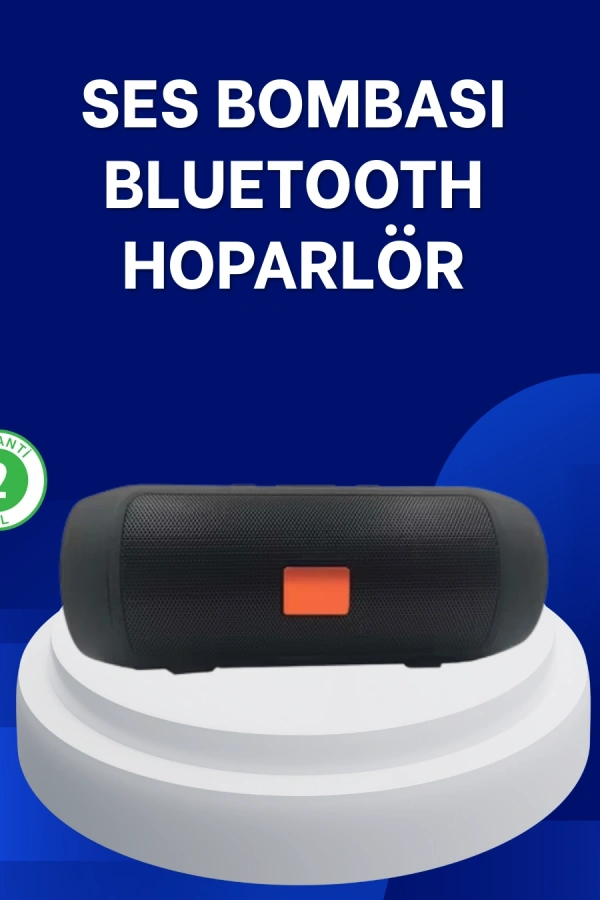 20W Güçlü Ses Bluetooth Hoparlör Dahili Batarya Suya Dayanıklı