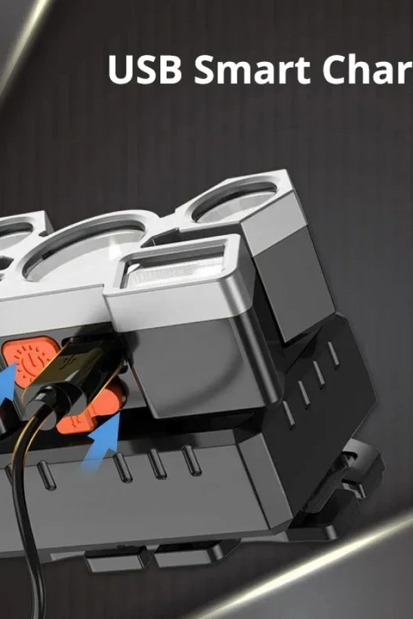 212 Model Şarjlı 5 Led 4 Modlu Cob Led Avcı Balıkçı Kamp Süper Kafa Lambası