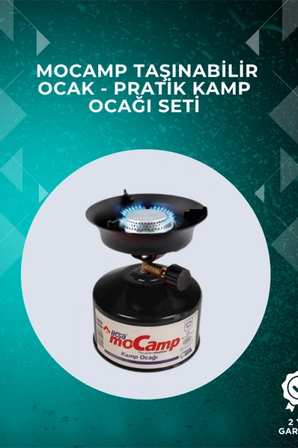 220 gr Gaz Tüpüyle 4 Saat Yanabilen Verimli Kamp Ocağı