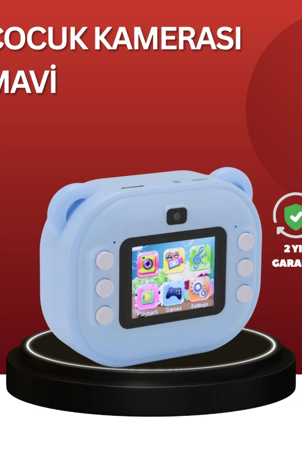 24MP HD Şipşak Kamera – Termal Baskılı, Çift Lensli HD