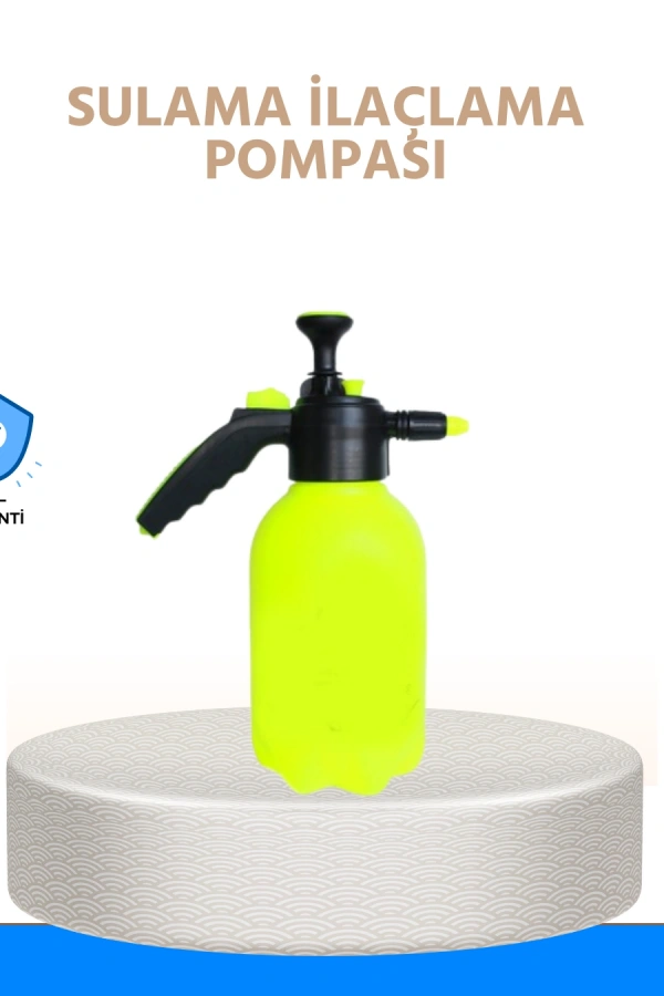 2L Bahçe ve Araç Temizlik Pompası Bakır Uçlu Basınçlı Sprey