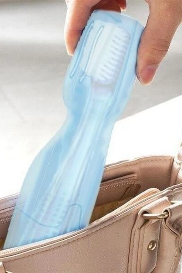 2li Diş Fırça Kutusu Kapaklı