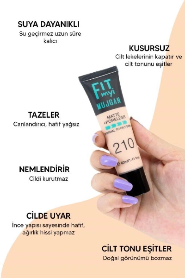 3lü Fit Myi Tüp Fondöten Seti