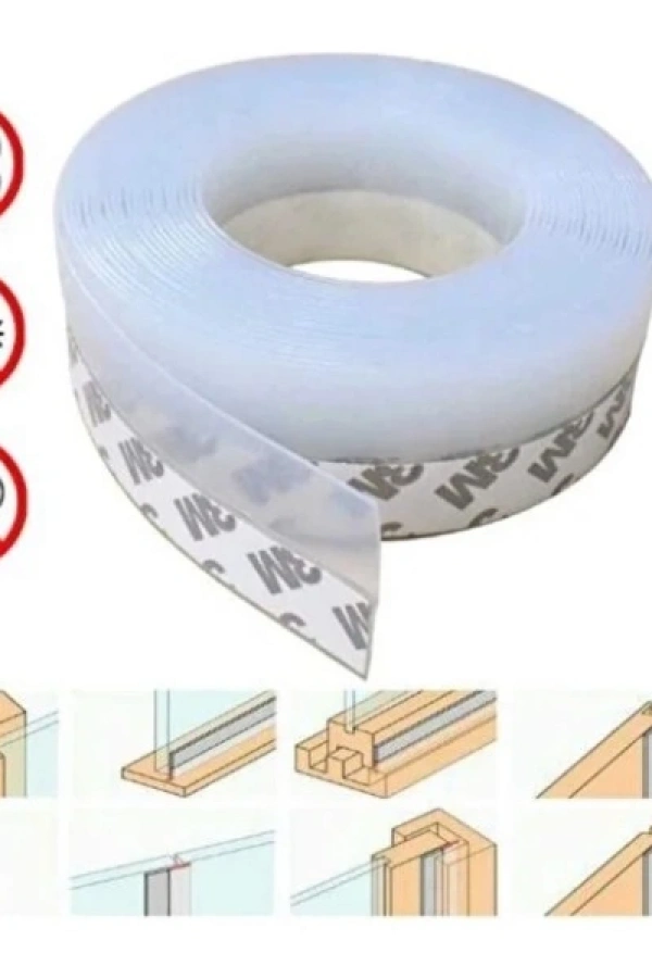 3 Metre Kapı Pencere Rüzgar İzolasyon Bandı