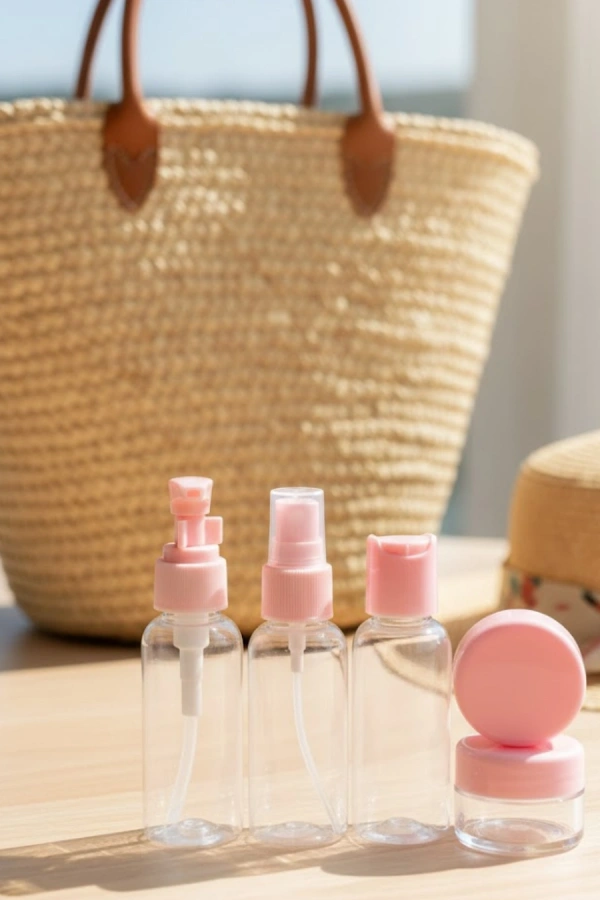 30 ml 5’li Seyahat Banyo Şişe Seti Çantalı