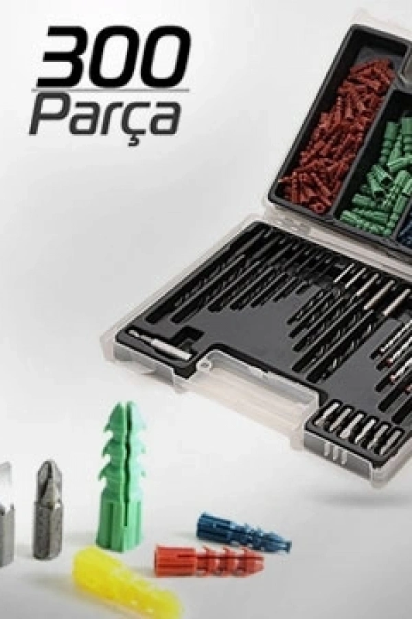 300 Parça Dübel ve Matkap Ucu Seti