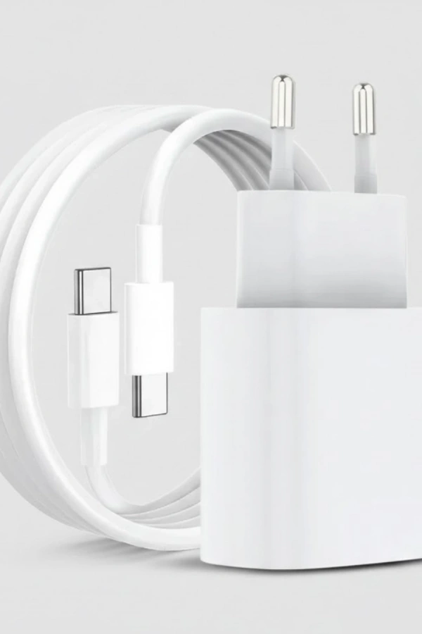 35W Güçlü USB-C Şarj Aleti Type-C Kablo Dahil