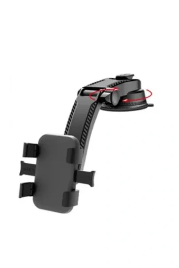 360 Derece Dönebilen Vakumlu Araç Telefon Tutucu