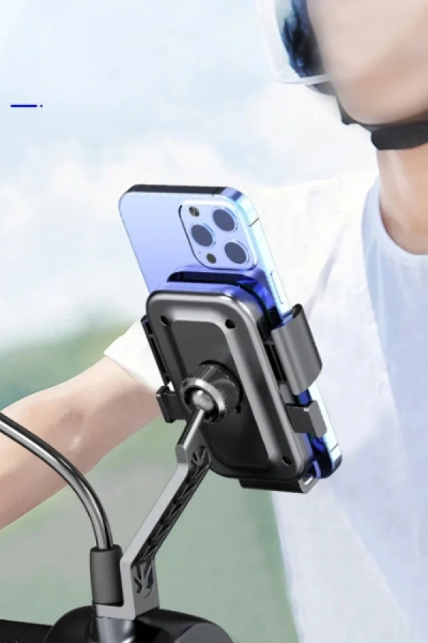 360° Dikiz Aynası Bisiklet Motosiklet Telefon Tutucu
