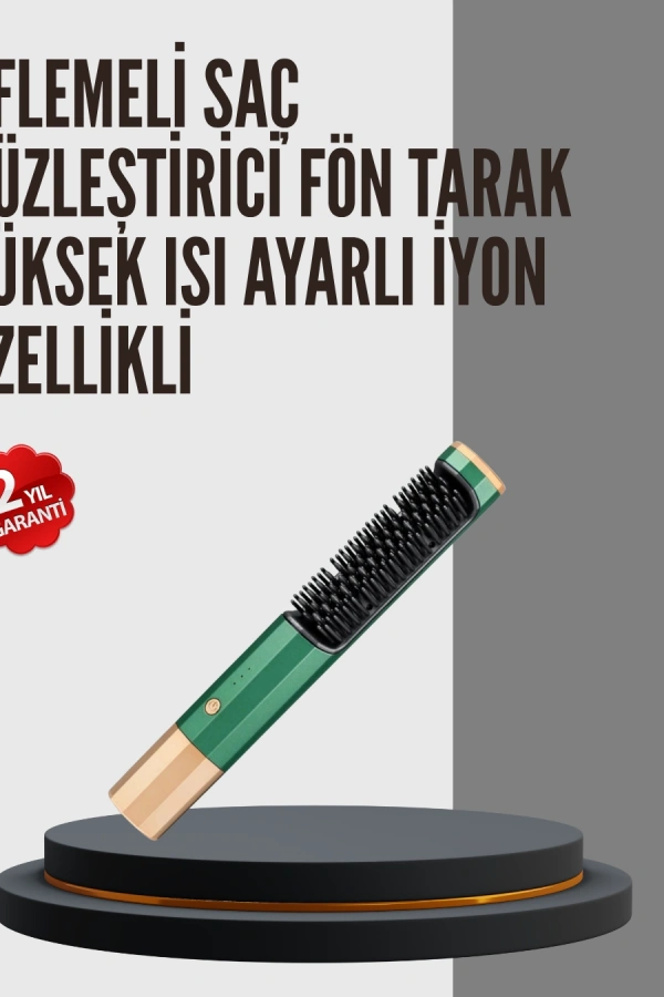 360° Döner Kablolu Kompakt Saç Şekillendirme Seti