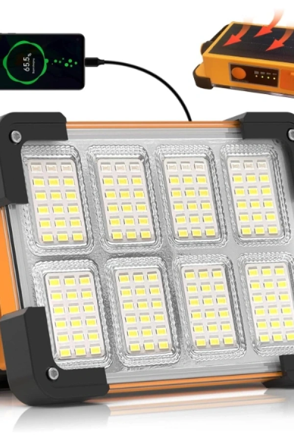 3600mAh Pil 4 Seviyeli Şarjlı Standlı LED