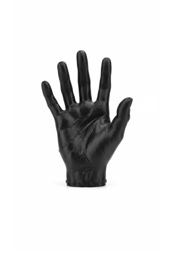 3D Siyah El Biblo 27x22 cm İddialı Ev Dekorasyonu