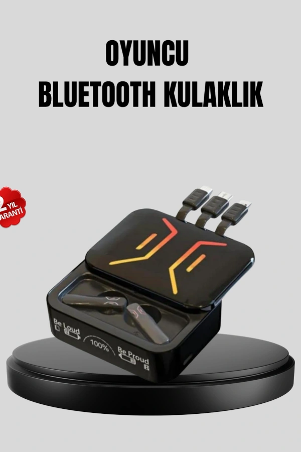 3’ü 1 Arada Kablolu ve Kablosuz Bluetooth 5.3 Kulaklık