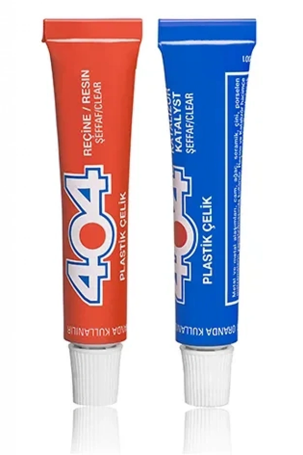 404 Plastik Çelik Kuvvetli Yapıştırıcı 40gr
