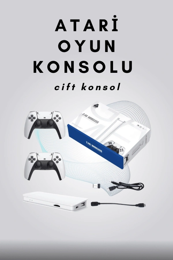 4K Destekli Bluetooth Retro Oyun Konsolu – M15 Modeli