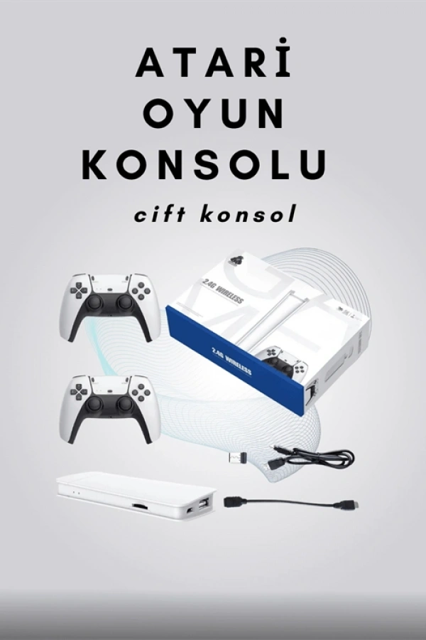 4K Destekli Bluetooth Retro Oyun Konsolu – M15 Modeli