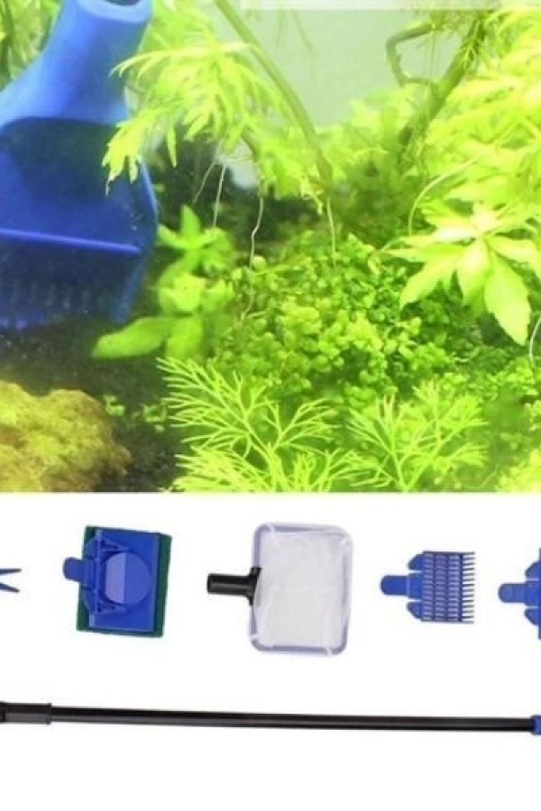 5i 1 Arada Akvaryum Tankı Temizleme Seti