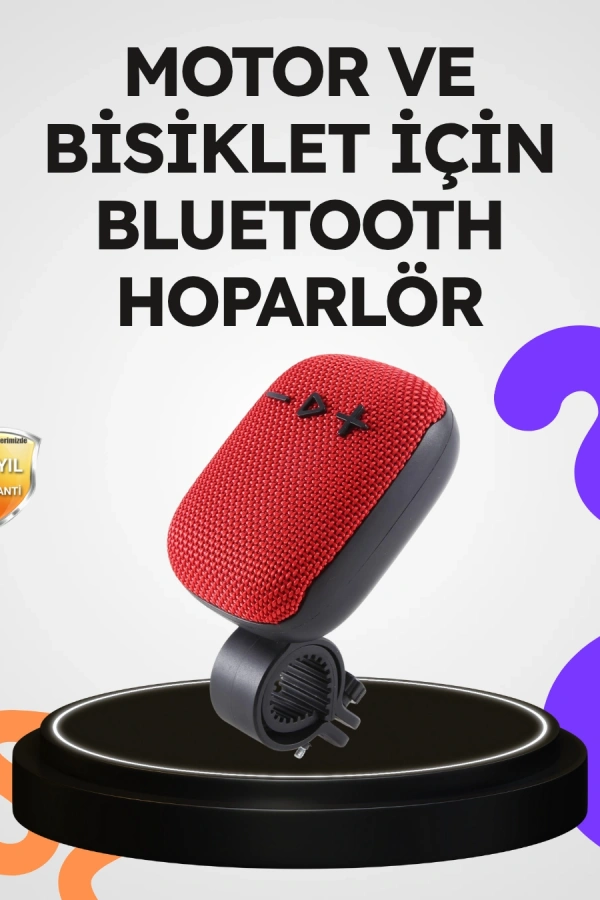 5W Kablosuz Bluetooth Hoparlör Güçlü Bas ve FM Radyo