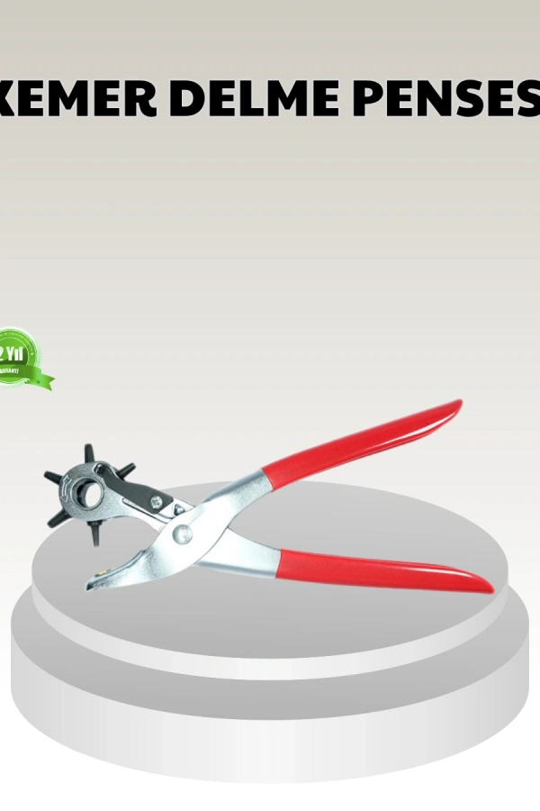 6 Başlıklı Kemer Delme Pense Paslanmaz Çelik Çok Amaçlı