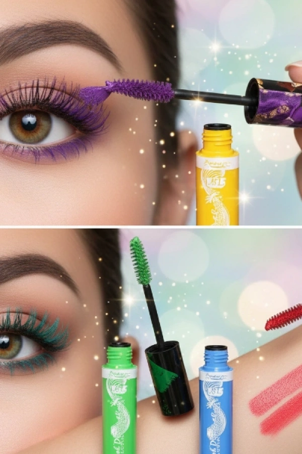 6lı Renkli Maskara Seti