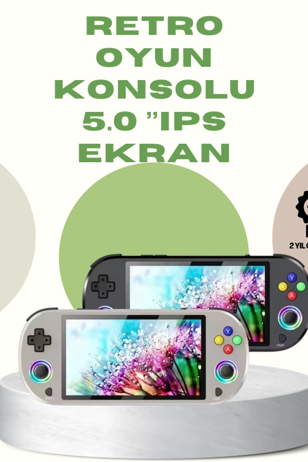 6 Saat Kullanımlı Kablosuz Oyun Konsolu