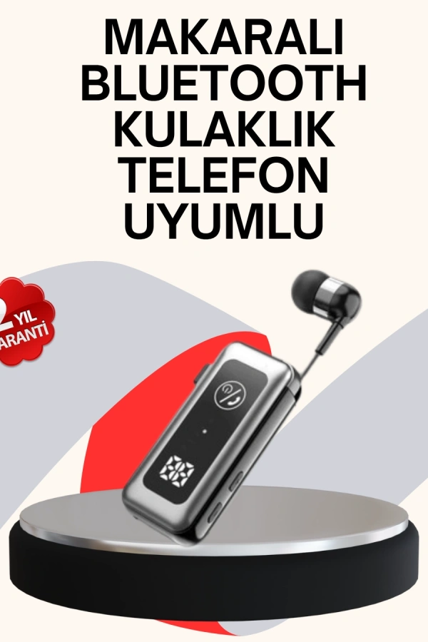MikroSD Kartlı, Titreşimli Uyarılı Bluetooth 5.2 Kulaklık