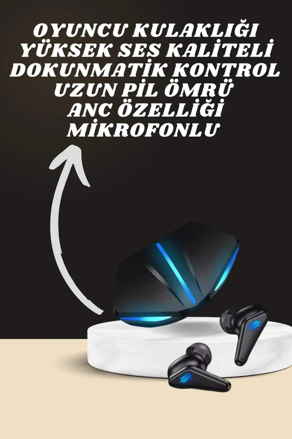7 Kordonlu Akıllı Saat Ve Kulaklığı ANC Özelliği Kulak İçi Mikrofonlu Sesli Görüşme