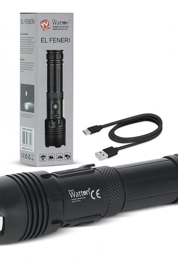 7 Mod TX6 Powerbank El Feneri WT-624