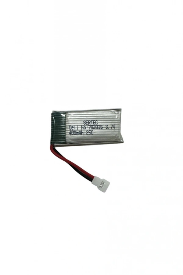 702035 / 3.7V - 400mAh - 25C BEYAZ SOKET