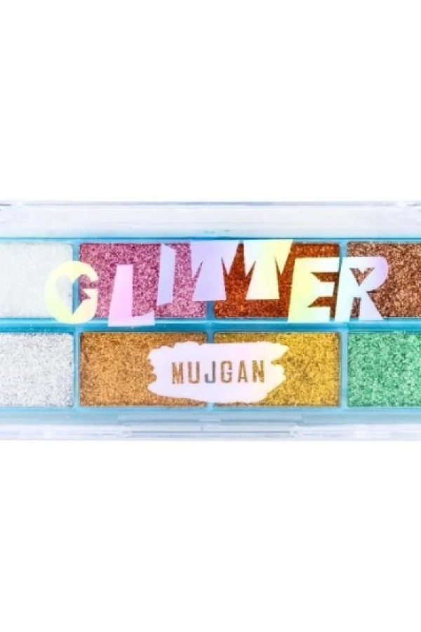 8 Renk Yaz Glitter Far Paleti - 2li Set