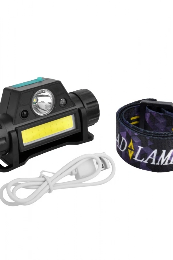 8 Saat Dayanıklı Şarjlı Sensörlü Mıknatıslı Kafa Lambası Watton Wt-055