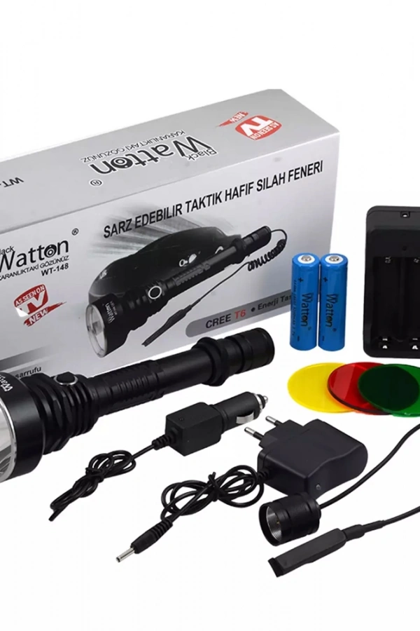 800 Lümen TX6 Özel Avcı Feneri Wt-148