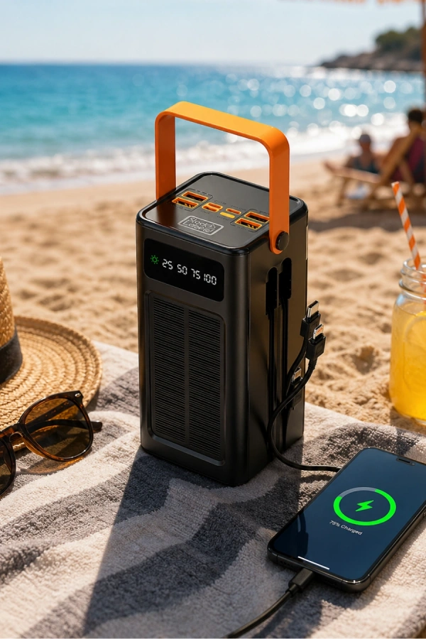 80.000 GÜNEŞ ENERJİLİ POWERBANK
