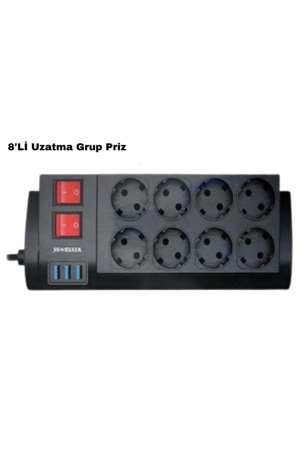8Lİ PRİZ