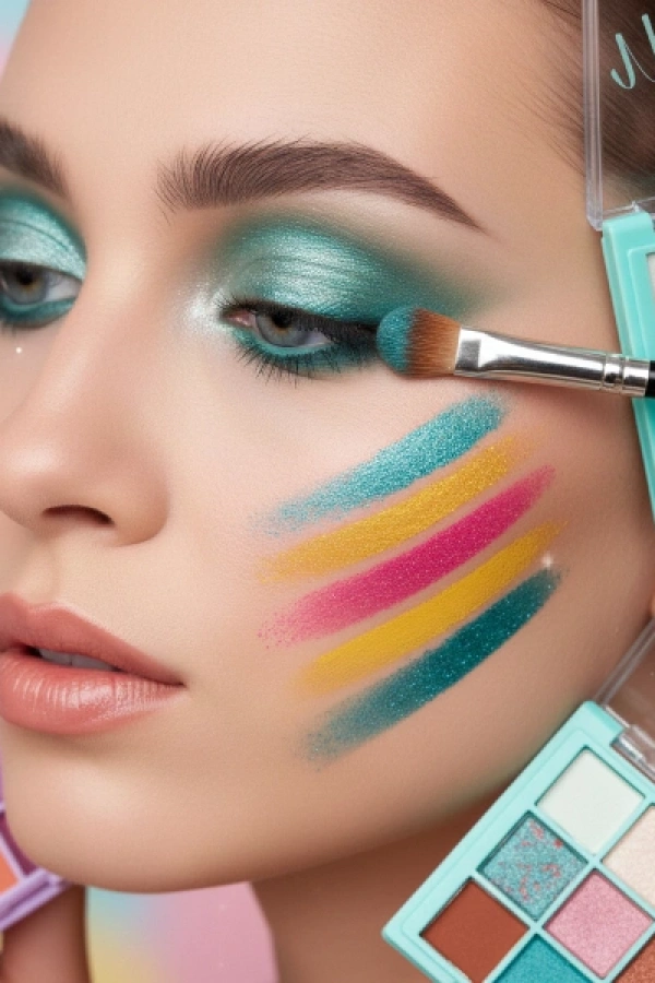 9 Renkli Far Paleti - 3lü Set