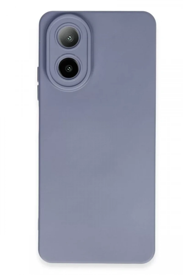 A38 Kılıf Nano içi Kadife Silikon - Gri