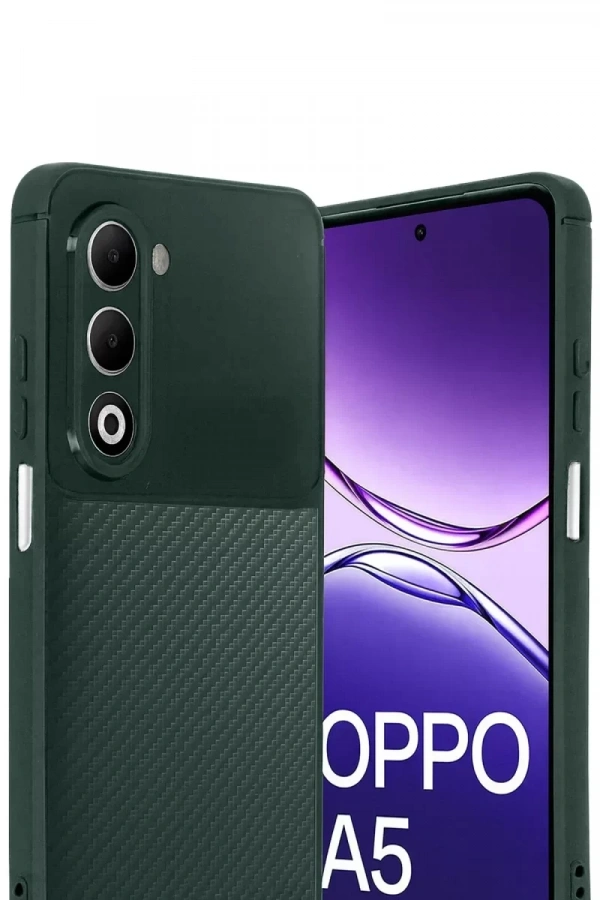 A5 4G Auto Focus Karbon Kapak - Koyu Yeşil