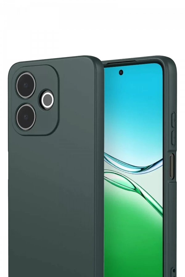 A5 Pro 4G First Silikon - Koyu Yeşil