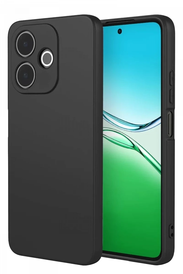 A5 Pro 4G First Silikon - Siyah