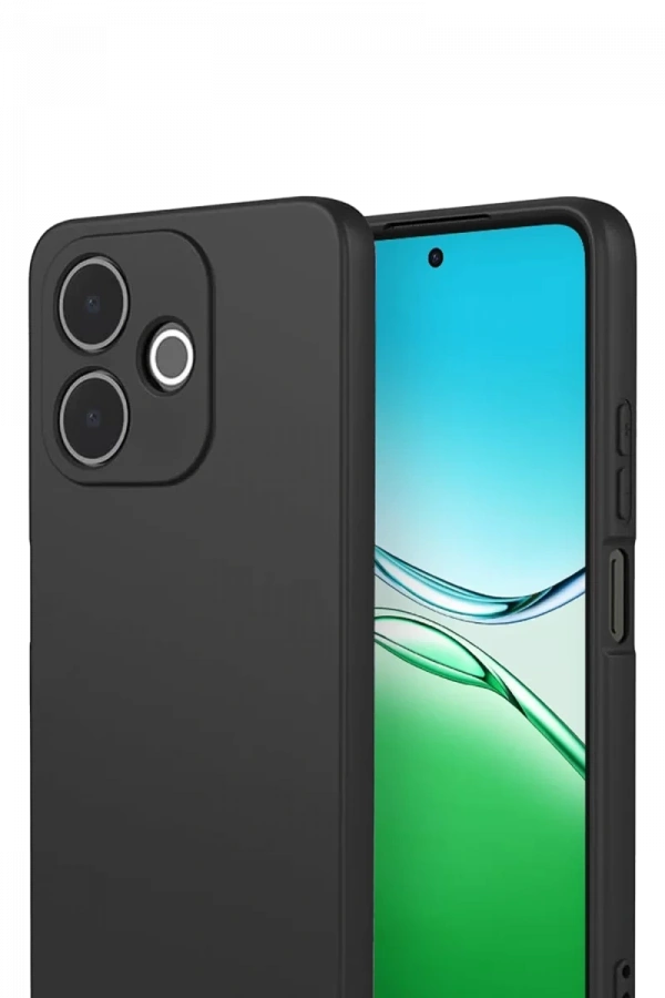 A5 Pro 4G First Silikon - Siyah
