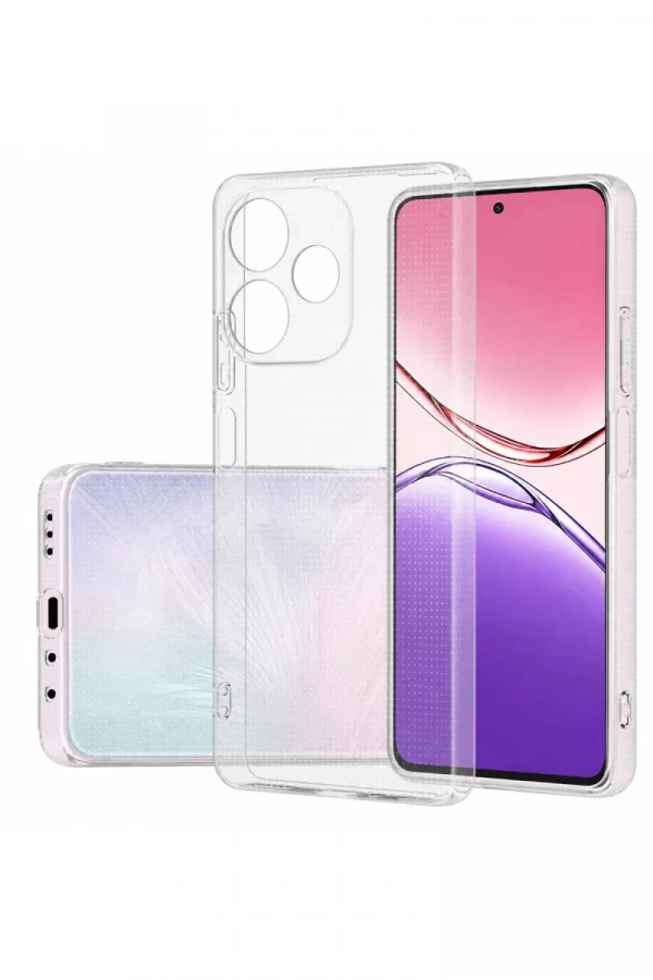 A5 Pro 4G Kılıf Lüx Şeffaf Silikon